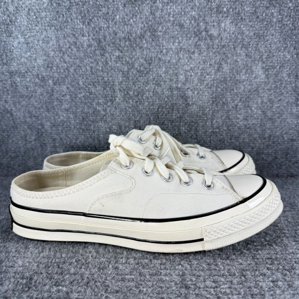 Converse Chuck 70 Mule Womens 8.5 Slip On Shoes White